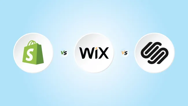 Shopify vs Wix vs Squarespace